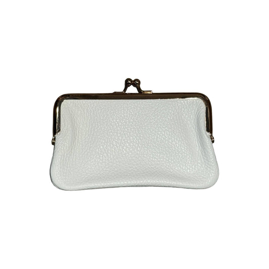 Wallet Purse Card Leather Seed Medium - Chocolat