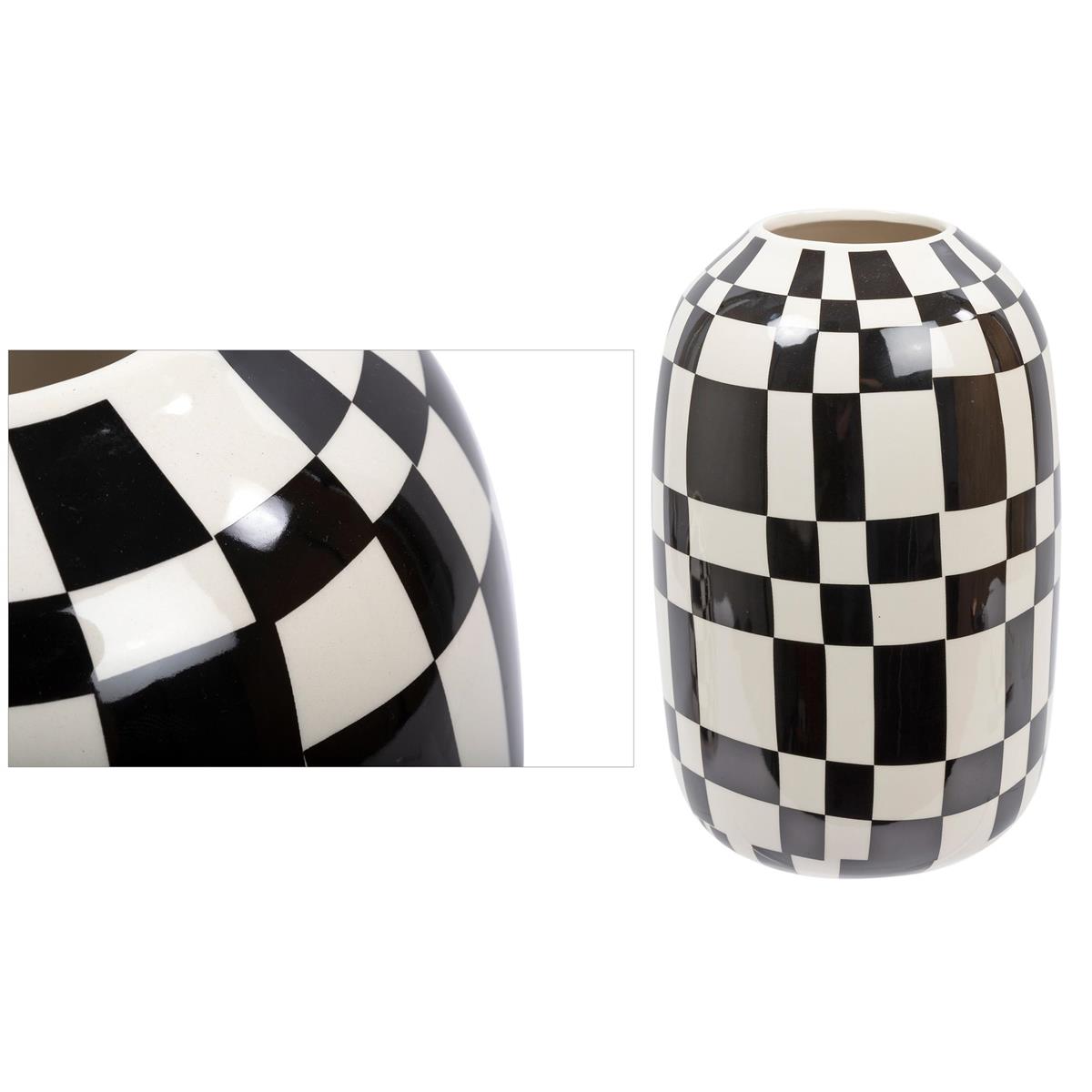 Checkered Vase