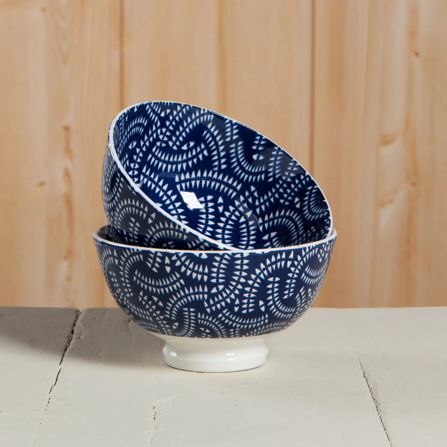 Indigo Geo Bowl