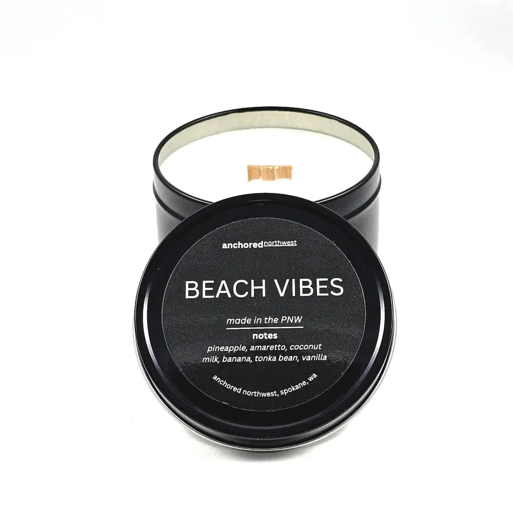 Beach Vibes Travel Size Travel Tin Soy Candle - PABOOM