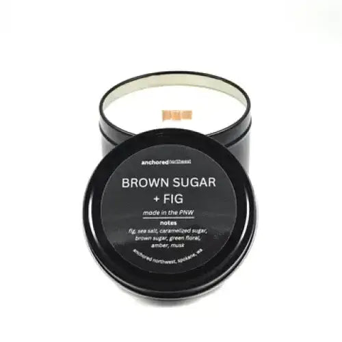 Brown Sugar + Fig Travel Soy Candle - PABOOM