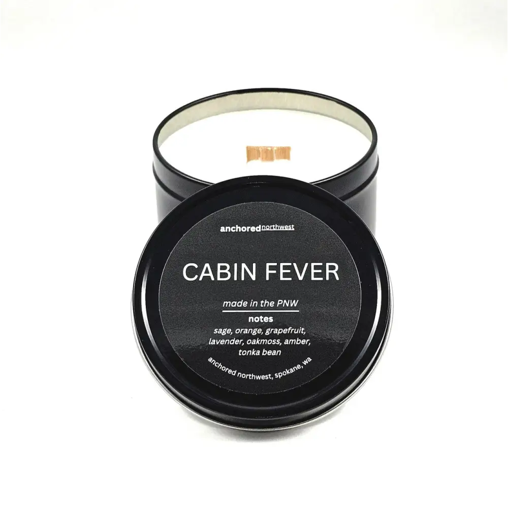 Cabin Fever Travel Soy Candle - PABOOM