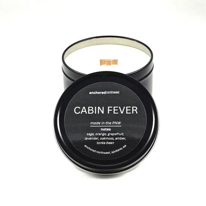 Cabin Fever Travel Soy Candle - PABOOM