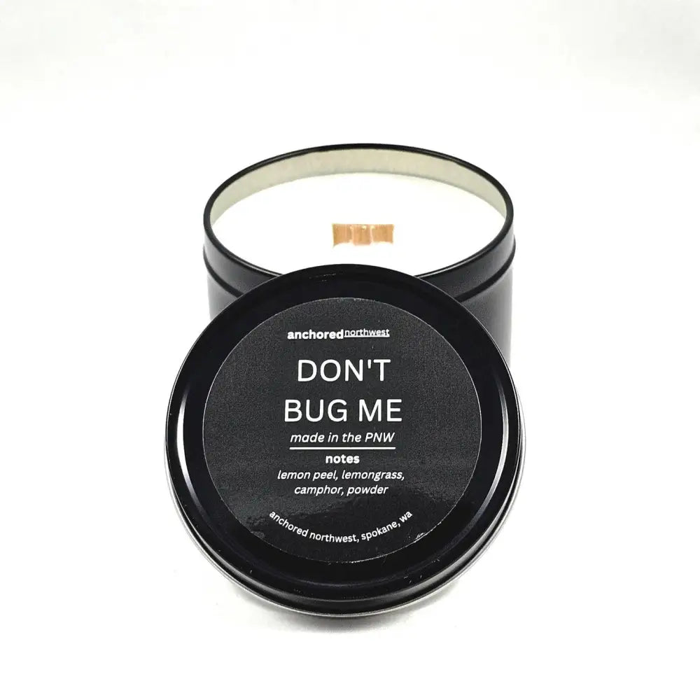 Don’t Bug Me Wood Wick Soy Candle 6oz - PABOOM