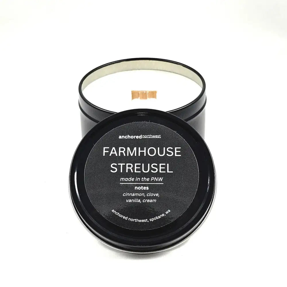 Farmhouse Streusel Travel  Soy Candle - PABOOM