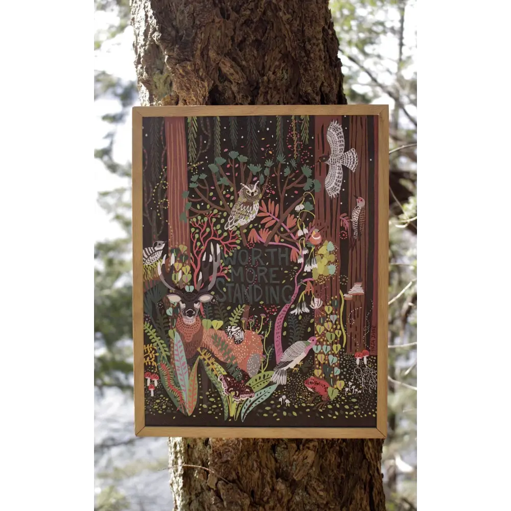 Old Growth Forest Art Print - PABOOM