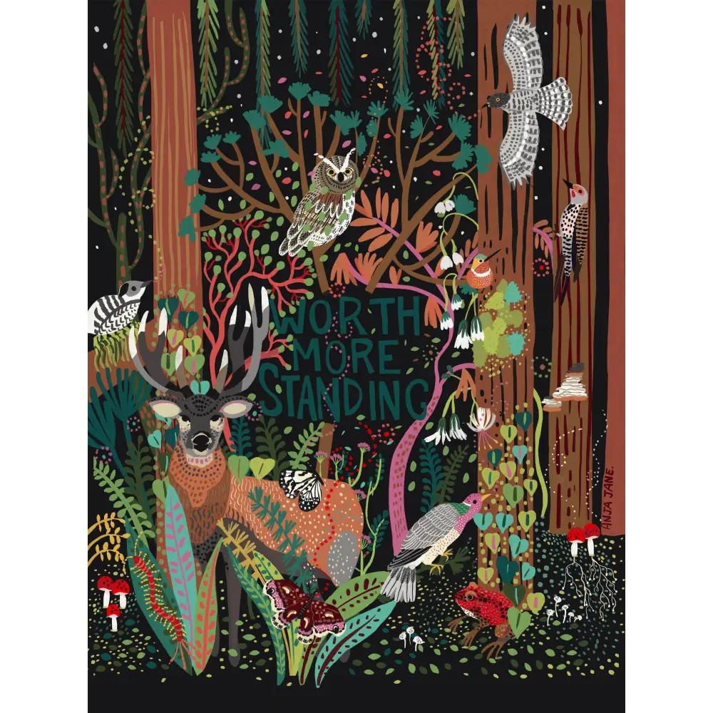 Old Growth Forest Art Print - PABOOM