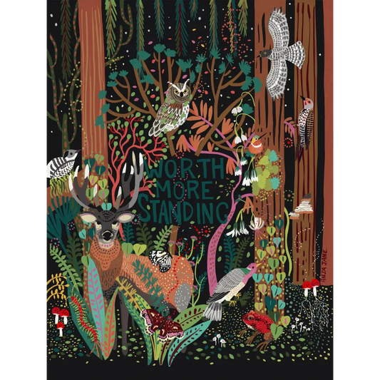 Old Growth Forest Art Print - PABOOM