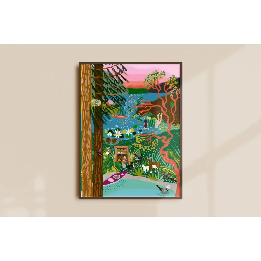 Salt Spring Art Print - PABOOM