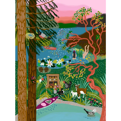 Salt Spring Art Print - PABOOM