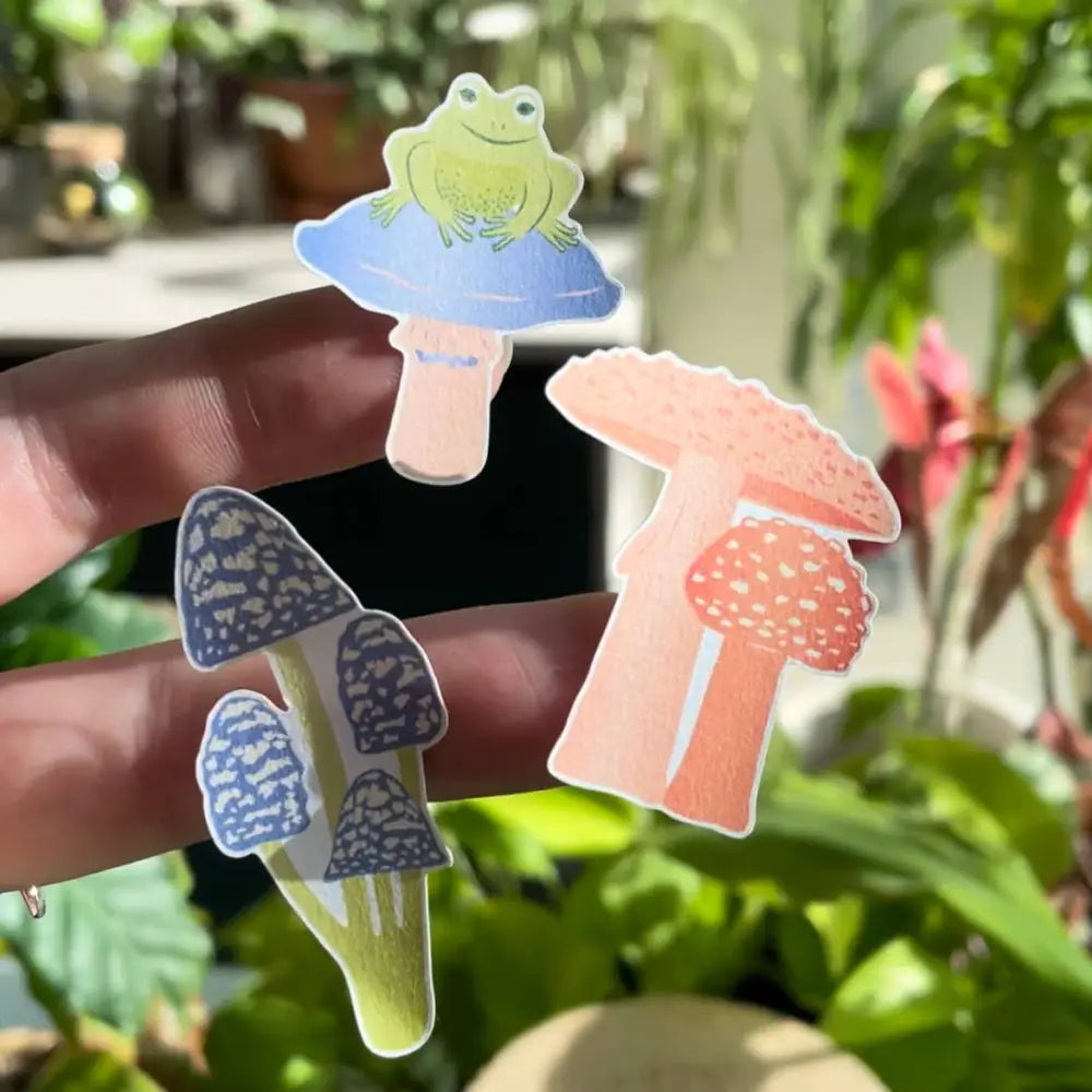 Mushroom Sticker Sheet - PABOOM