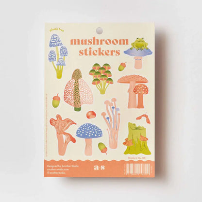 Mushroom Sticker Sheet - PABOOM