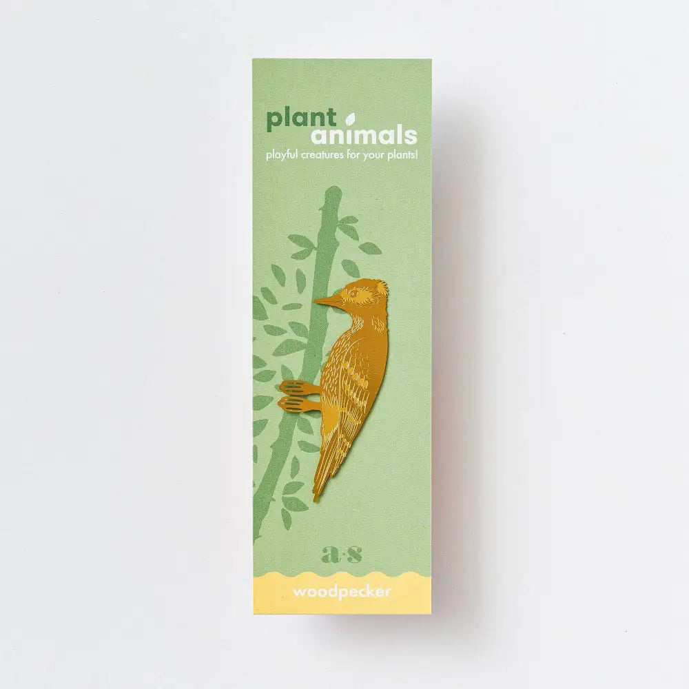 Another Studio U.S - Plant Animal - Woodpecker Houseplant Clip