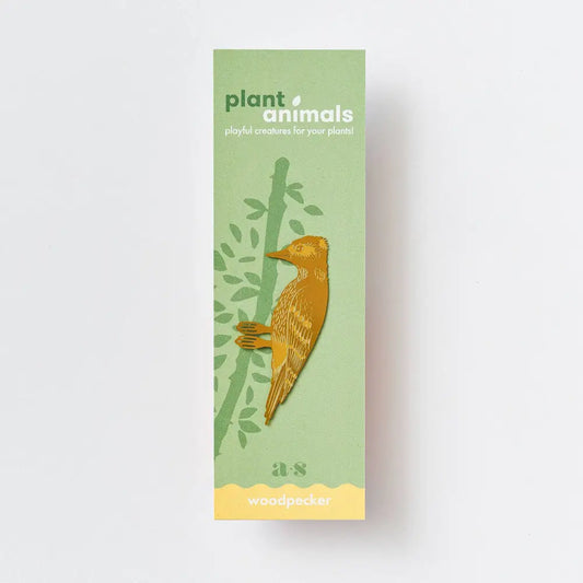 Another Studio U.S - Plant Animal - Woodpecker Houseplant Clip