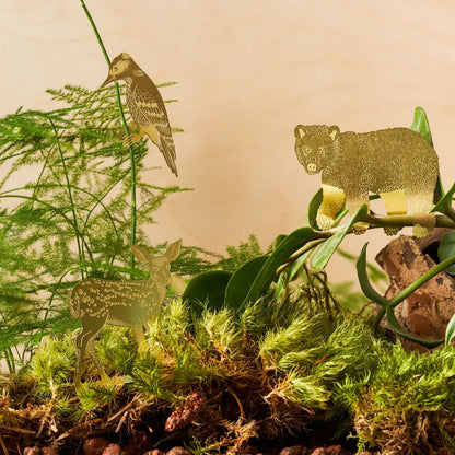 Another Studio U.S - Plant Animal - Woodpecker Houseplant Clip