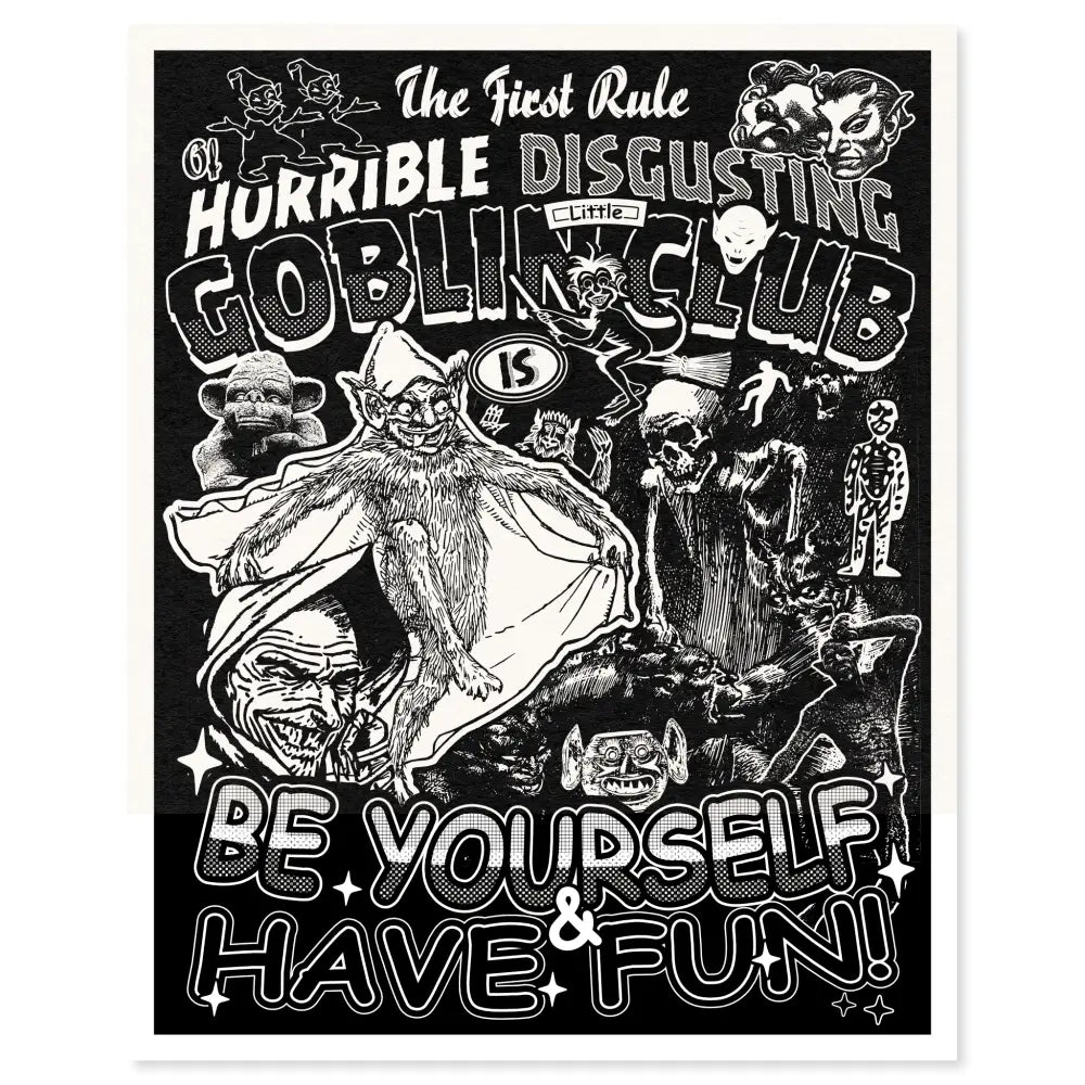Arcane Bullshit - Goblin Club Poster