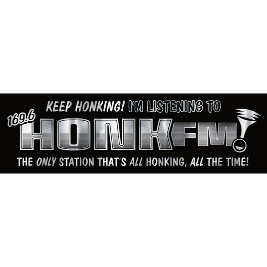 Arcane Bullshit - Honk FM Bumper Sticker