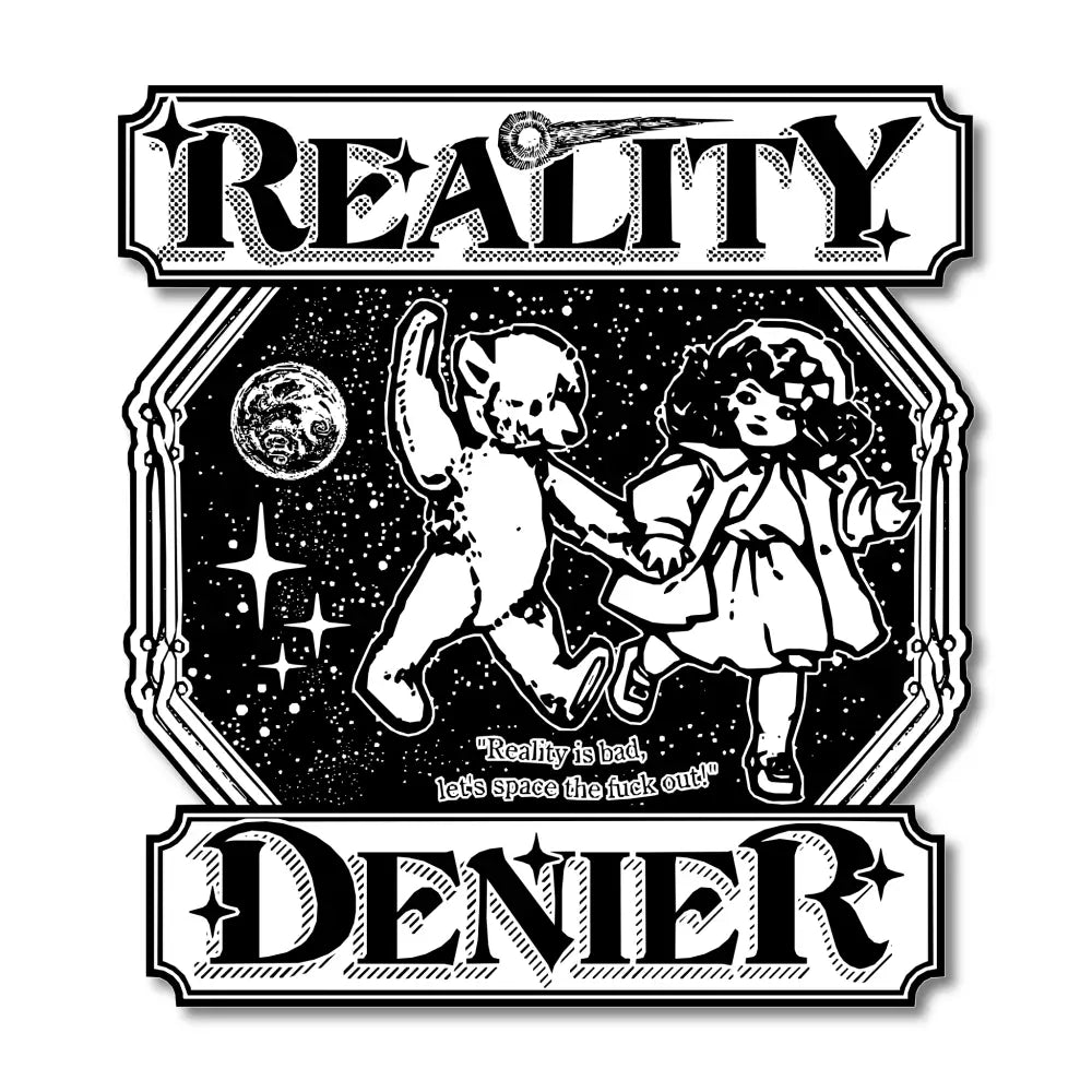 Arcane Bullshit - Reality Denier Vinyl Sticker