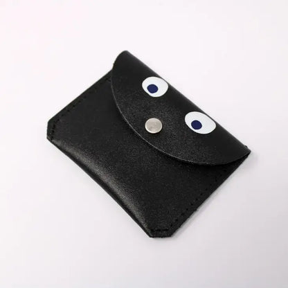 Googly Eyes Black Coin Purse - PABOOM