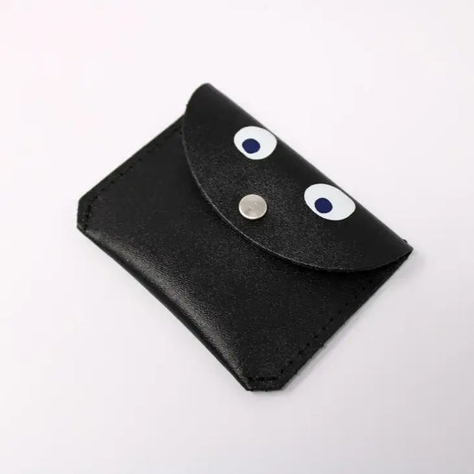 Googly Eyes Black Coin Purse - PABOOM