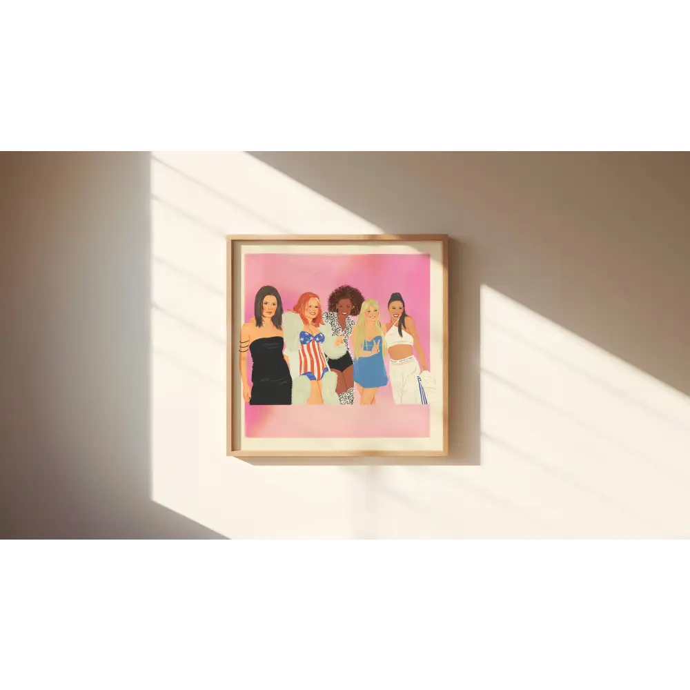 1990s Spice Girls Art Print - PABOOM