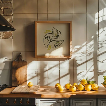 Artbaby & Co. - Abstract Oyster Art Print