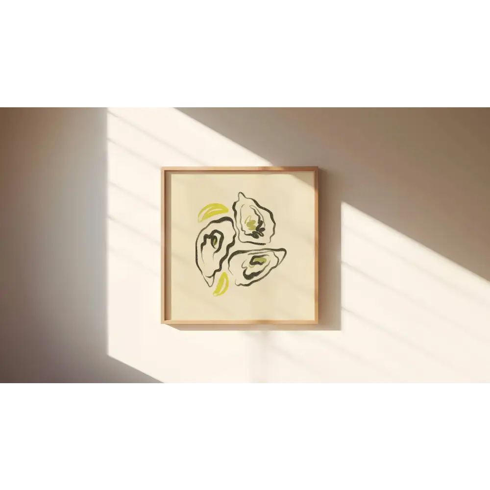 Artbaby & Co. - Abstract Oyster Art Print