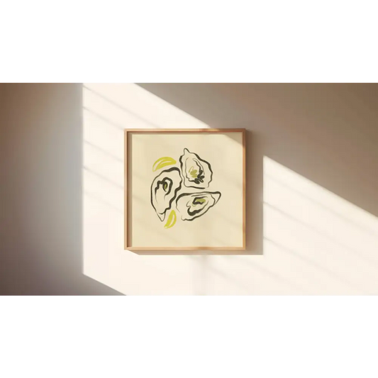 Artbaby & Co. - Abstract Oyster Art Print