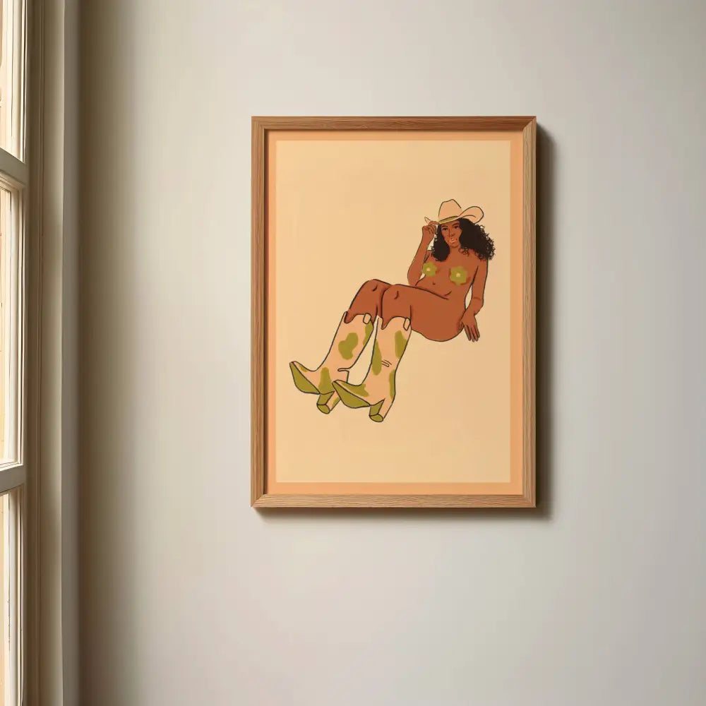 Assorted Cowgirl Art Prints - 2