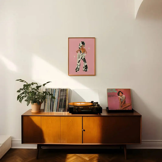 Diana Ross 1969 Cowgirl Art Print - PABOOM