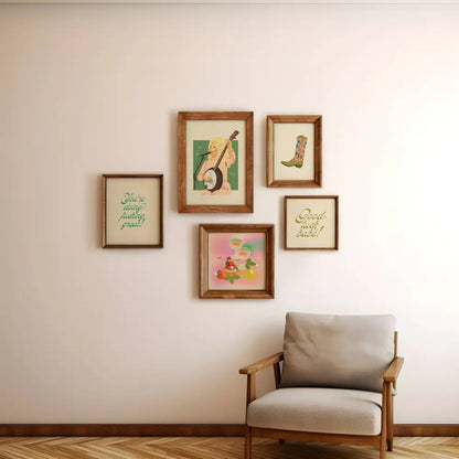 Artbaby & Co. - Dolly Parton Banjo 1976 Art Print 8x10