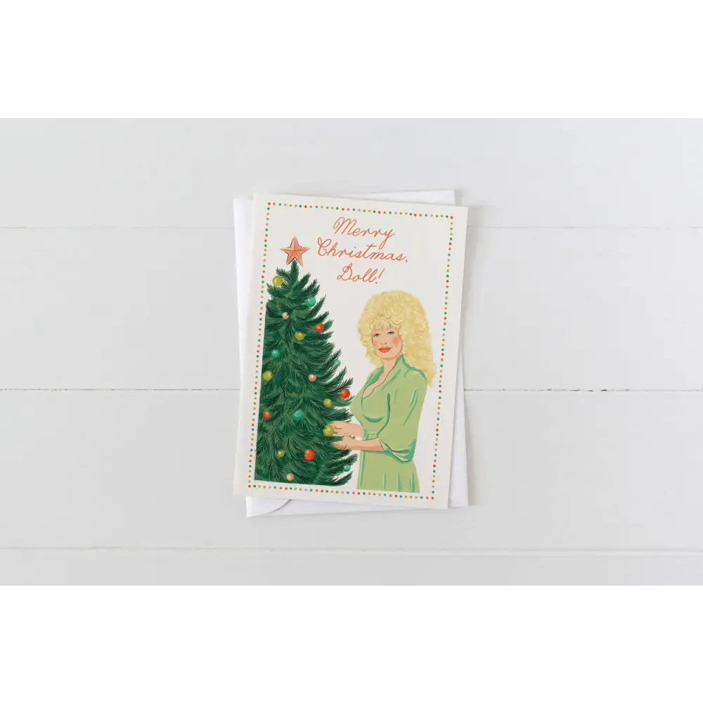 Dolly Parton Christmas Card - PABOOM