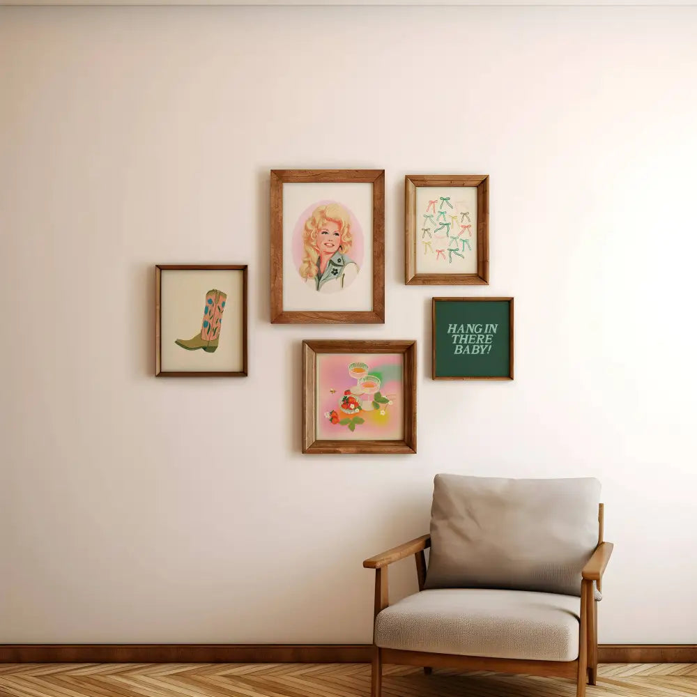 Dolly Parton Portrait Art Print - PABOOM