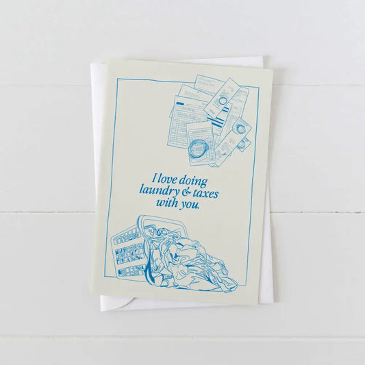 Everything Everywhere All At Once Laundry Card - PABOOM