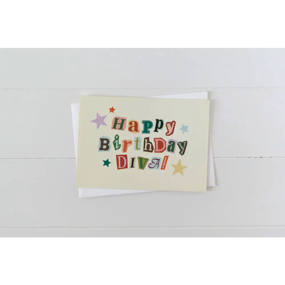 Artbaby & Co. - Happy Birthday Diva! Greeting Card