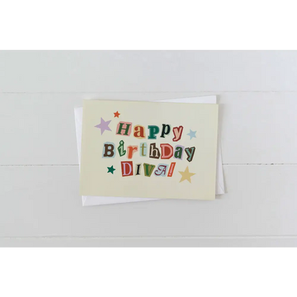 Artbaby & Co. - Happy Birthday Diva! Greeting Card