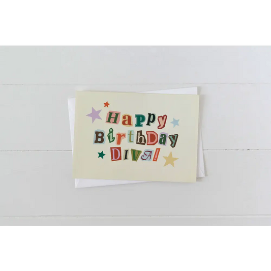 Artbaby & Co. - Happy Birthday Diva! Greeting Card