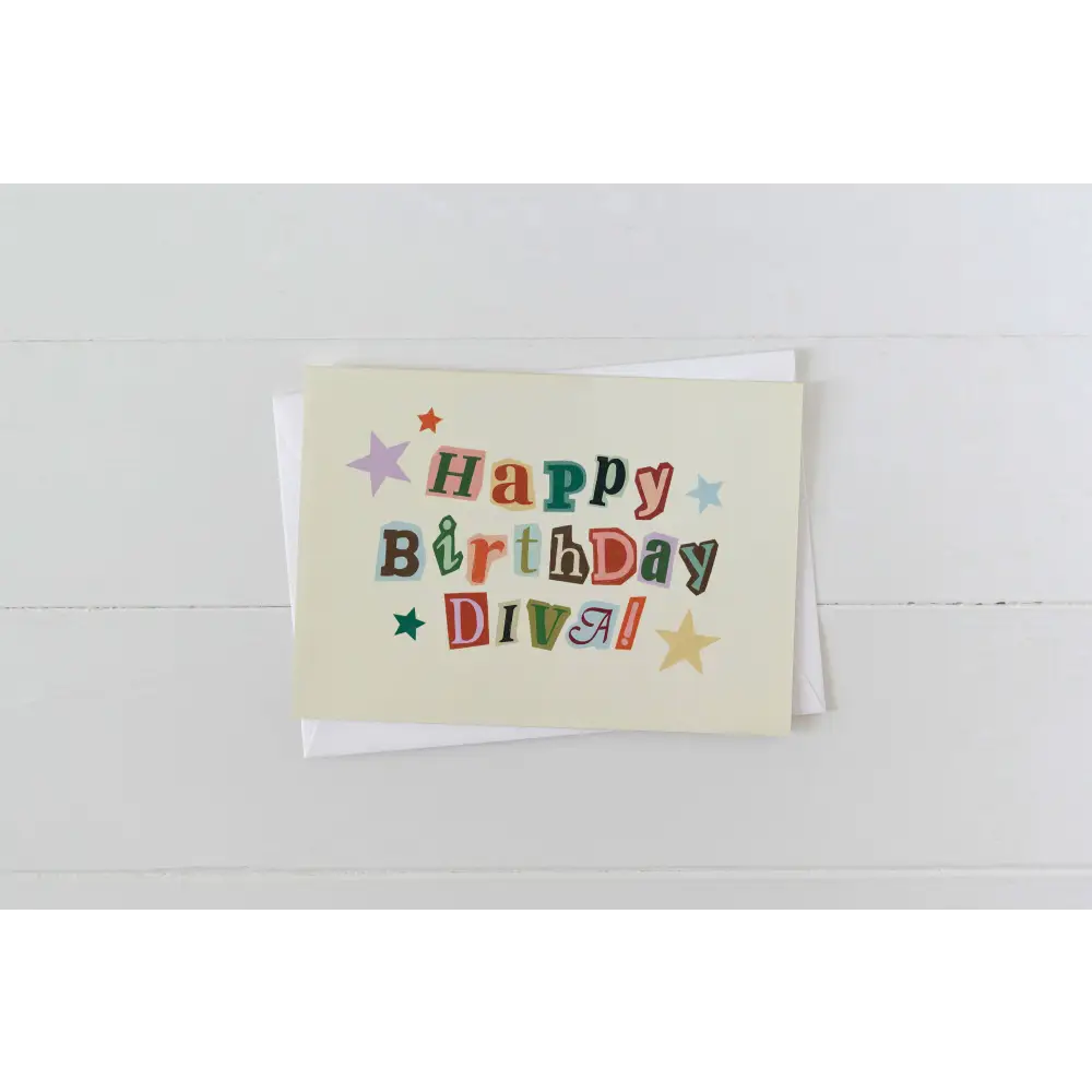 Artbaby & Co. - Happy Birthday Diva! Greeting Card