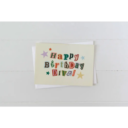 Artbaby & Co. - Happy Birthday Diva! Greeting Card