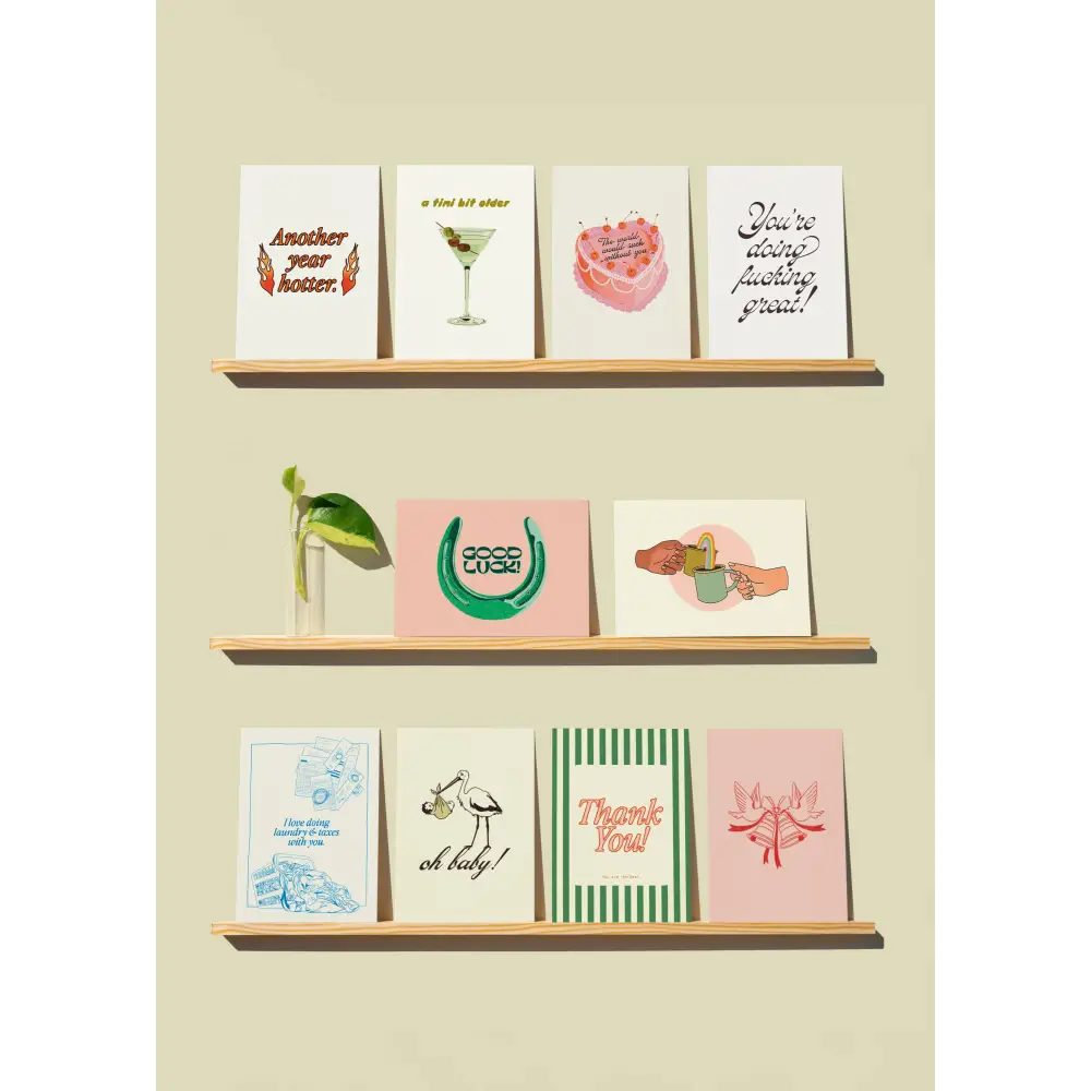 Artbaby & Co. - Oh Baby! New Baby Greeting Card