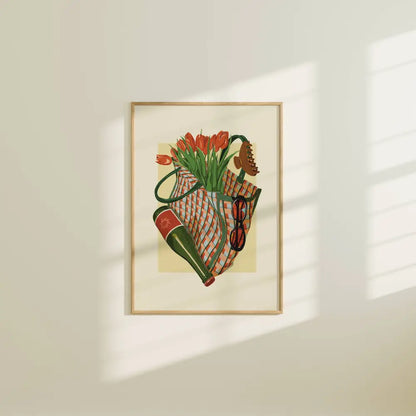Artbaby & Co. - Spring Market Essentials Art Print 8x10