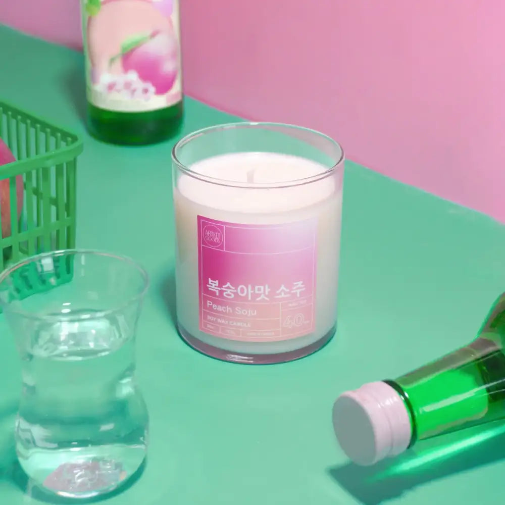 Peach Soju Scented Candle - PABOOM