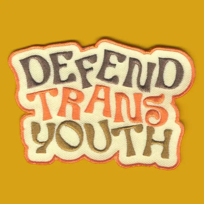 Defend Trans Youth Patch - PABOOM