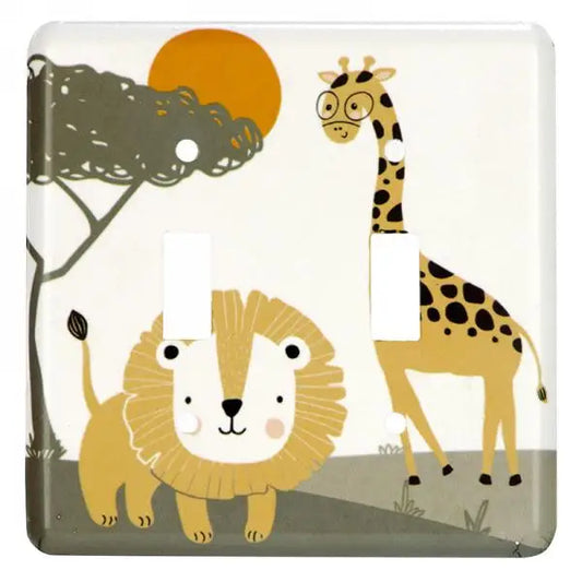 Double Light Switch Cover - PABOOM