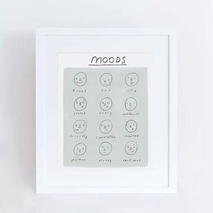 Moods Art Print - PABOOM