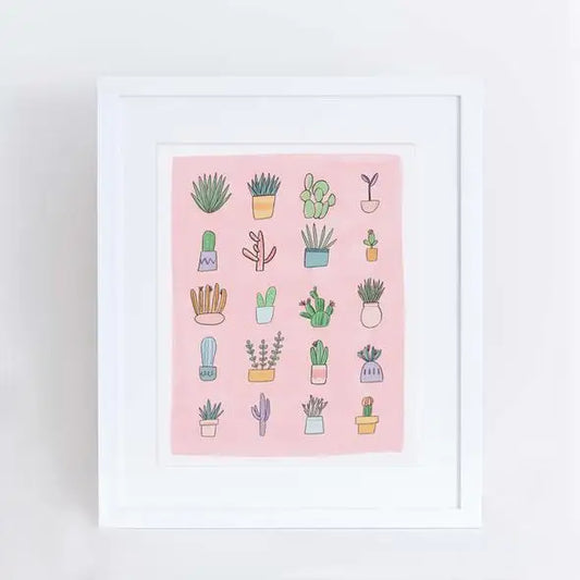 Succulents Art Print - PABOOM