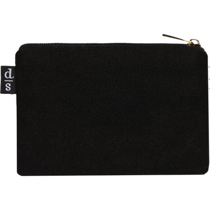 Amulet beaded pouch shown from the side to display the zipper closure – PABOOM