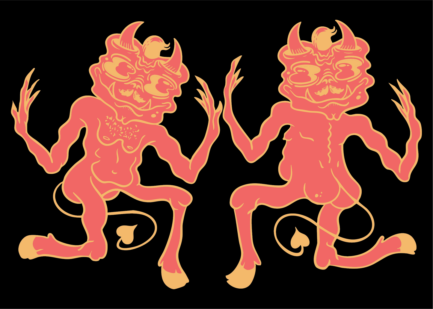 Demon Dance Print