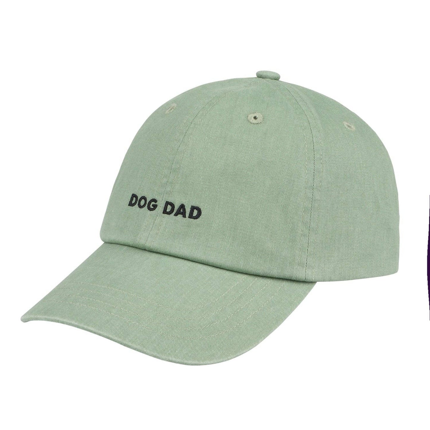 Dog Dad Hat | Embroidered Dog Dad Baseball Cap - Black