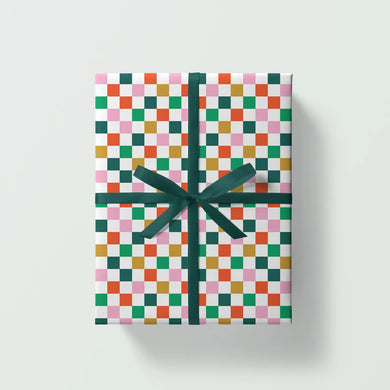 Checkered Gift Wrap